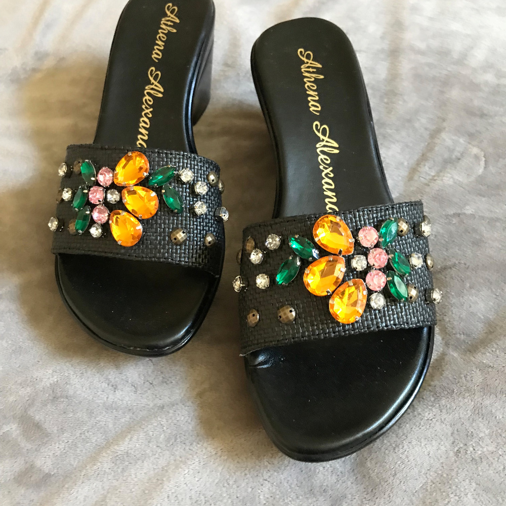 Athena Alexander Wedge Sandals